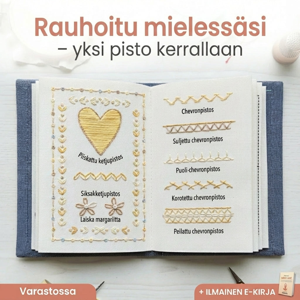 Kirjontakirja™ – Täydellinen Brodeeraussetti Aloittelijoille