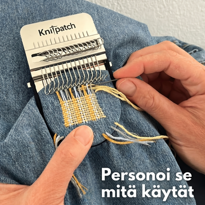 KnitPatch™ – Muuta kuluminen tyylikkääksi