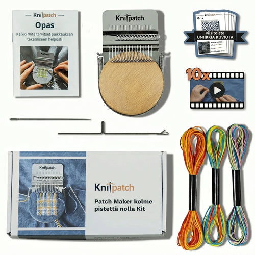 KnitPatch™ – Muuta kuluminen tyylikkääksi
