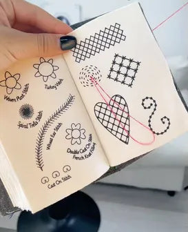 Rauhallista kirjontaa – omalla tasollasi